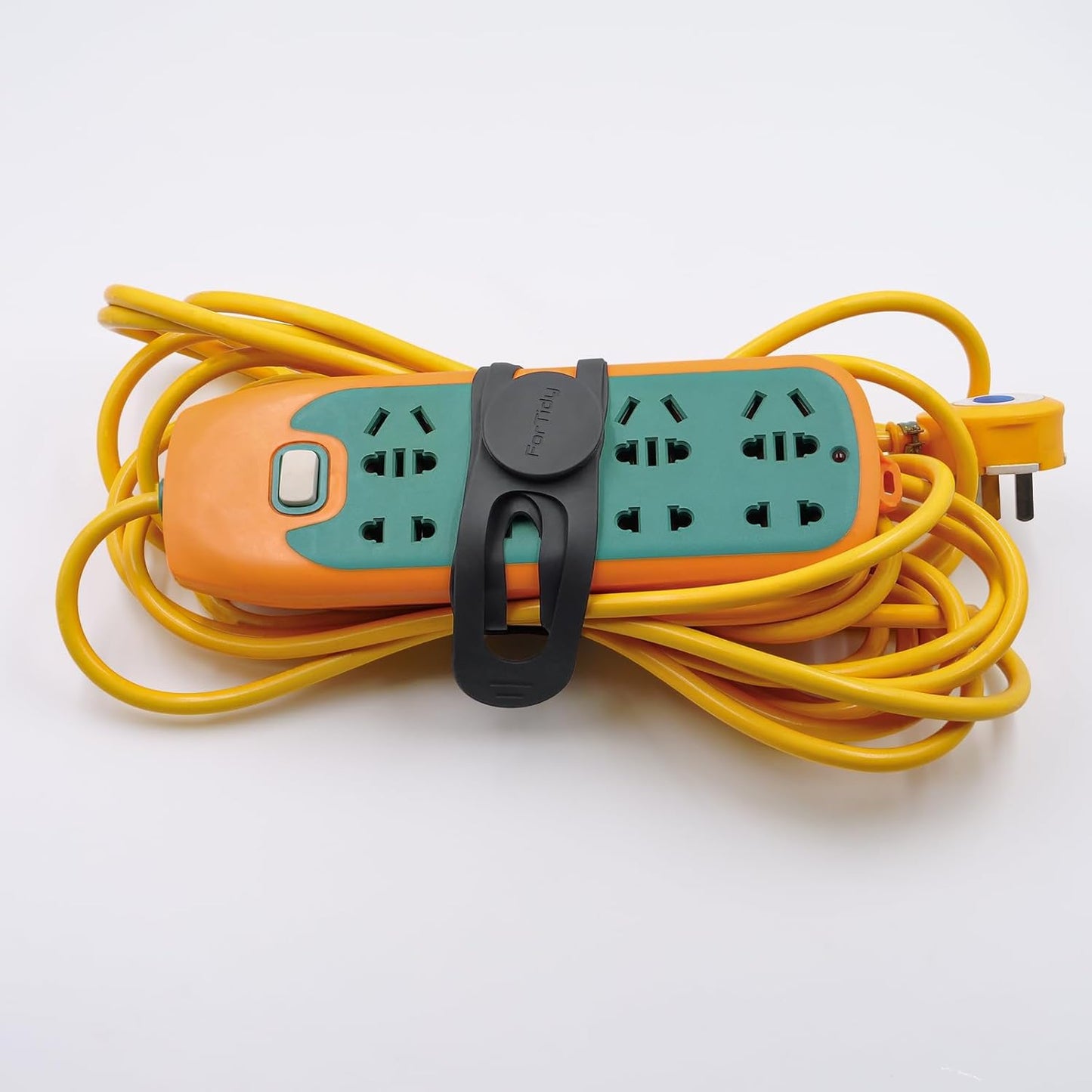 Silicone Utility Strap for Slow Cooker Lid, Pot, Bento Box, 21.65 In Reusable Elastic Self-Lock Silicone Tie for Bundling or Organizing Curtain, Cords, Yoga Mat, Camping Mat, 4pcs (Gray)