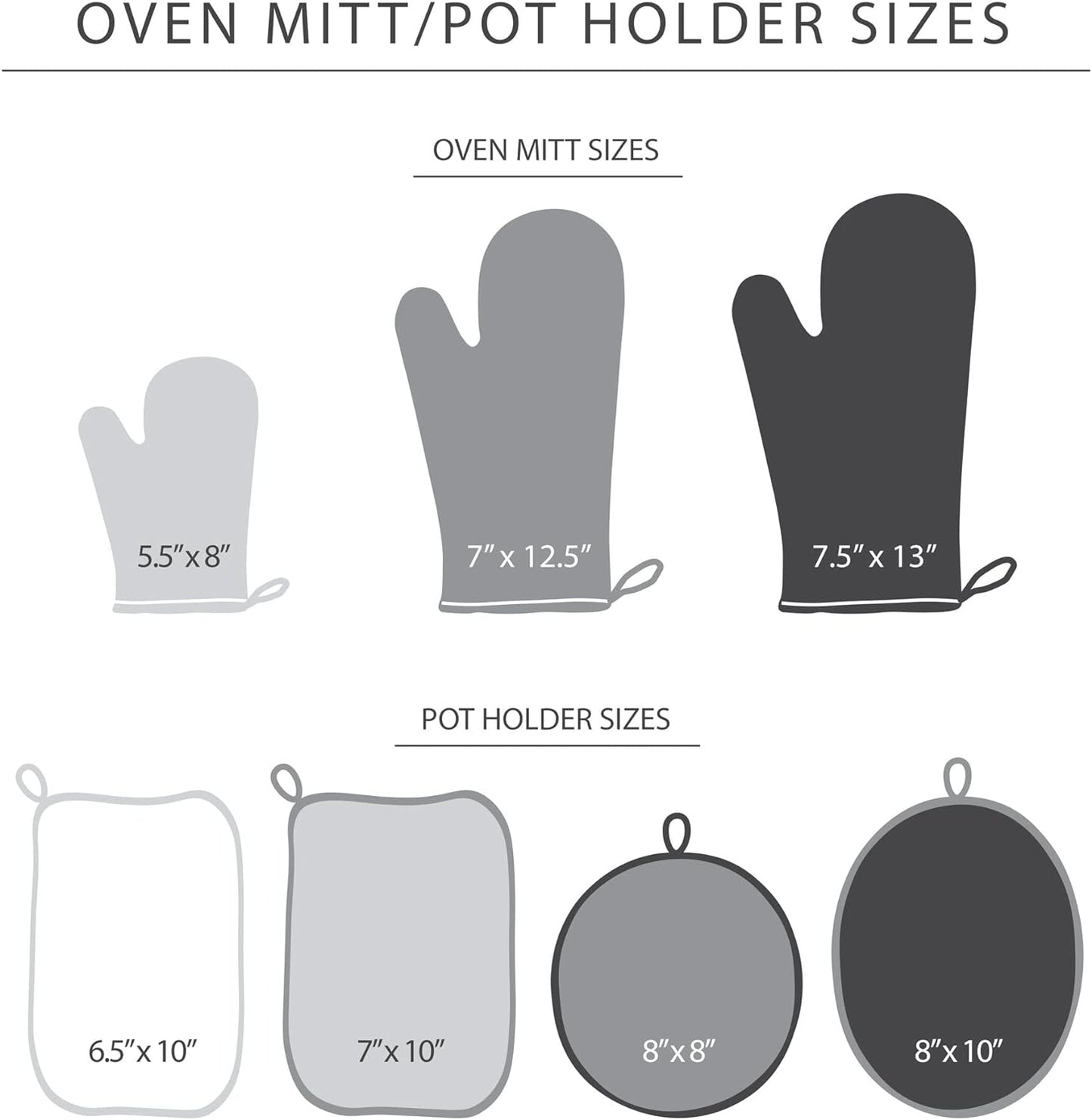 KitchenAid Asteroid Oven Mitt Set, Matcha Green 7"x12.5"