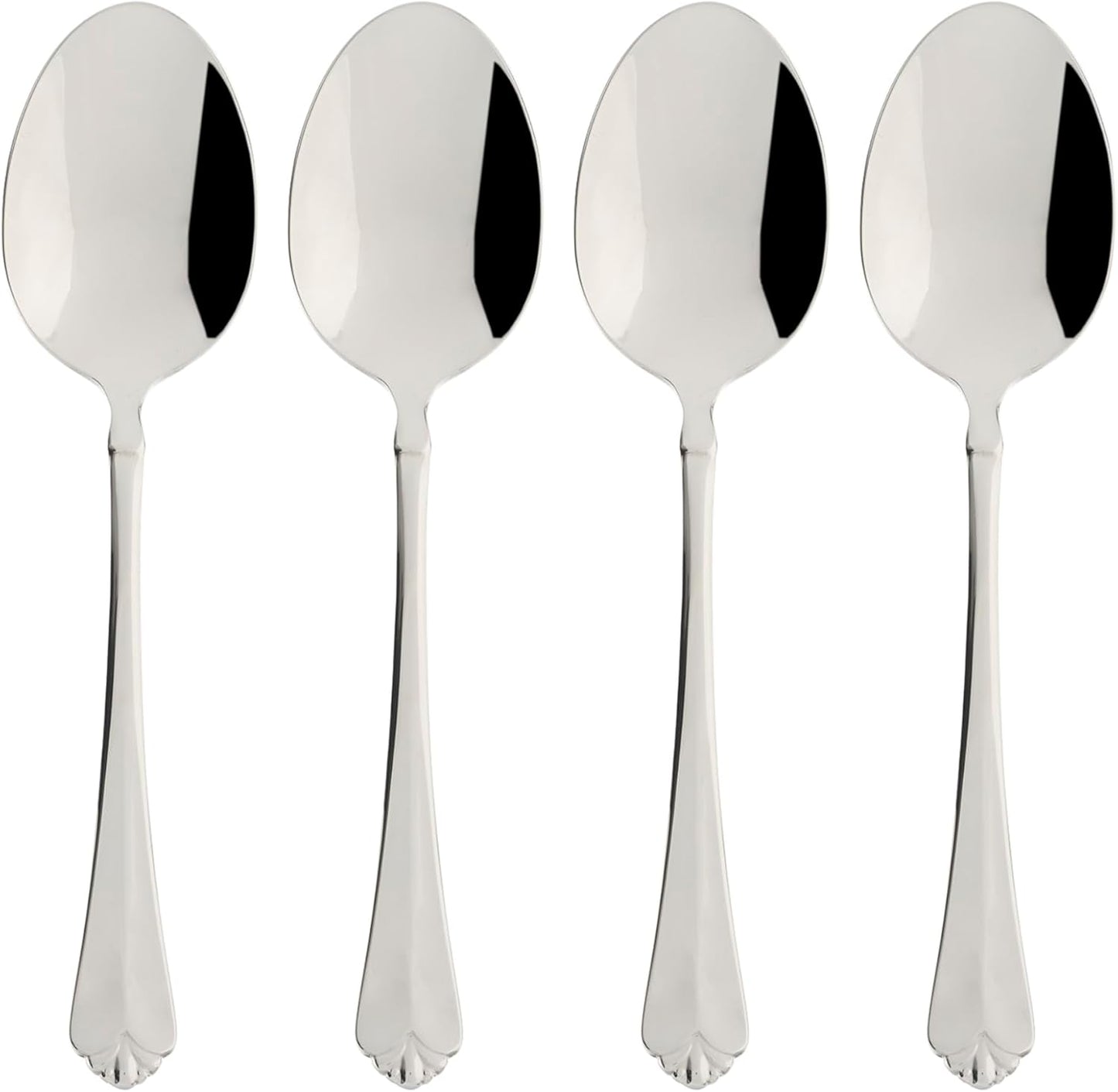 Oneida Juilliard Fine Flatware Dinner Spoons, 0.50 LB, Metallic