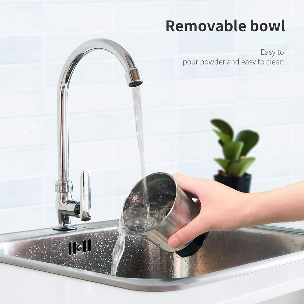 SHARDOR Coffee Grinder Electric, Coffee Bean Electric, Herb, Nut Grain Grinder with 1 Removable Stainless Steel Bowl, Black