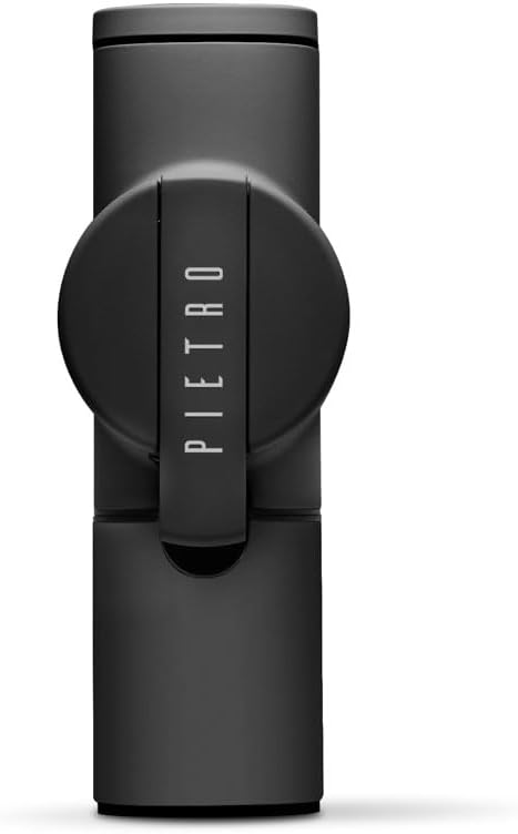 Pietro Pro Brewing Manual Coffee Grinder - Made in Italy - By Fiorenzato (Black)