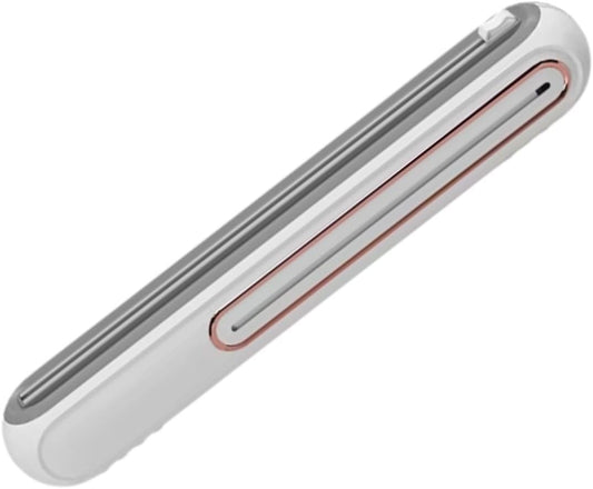 Food Plastic Wrap Dispenser with Sliding Cutter – Refillable ABS Wrap Cutter for Kitchen Use | Includes 80cm Plastic Wrap Roll | Compact, Safe & Easy to Use | Space-Saving Design in White.