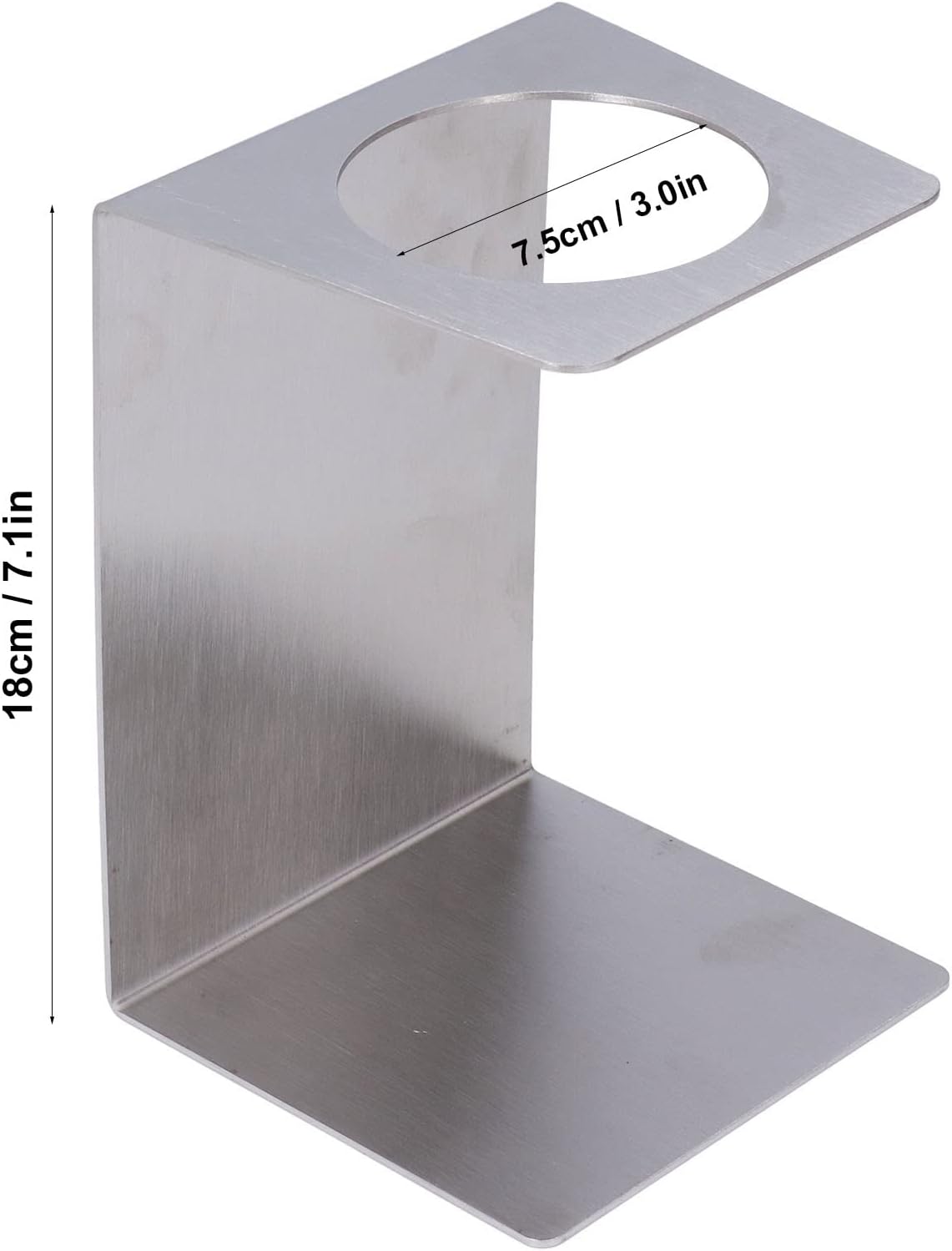 Drip Coffee Stand, Pour Over Coffee Maker Coffee Dripper Holder for Coffee Connoisseurs Coffee Lovers for Best Coffee Experience(Brushed Stainless Steel Color)