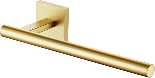 KOKOSIRI Bathroom Towel Bar Gold Hand Towel Holders Wall Mount Screw in Toilet Kitchen Rail Stainless Steel Bath Accessories, B3008BG