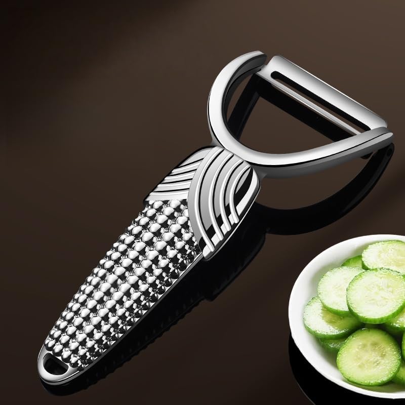 Vegetable Peeler Suitable for Peeling Fruits Such as Apple, Potatoes, and Carrots. Features: Thin Skin, Rust-Resistant, Stable Performance