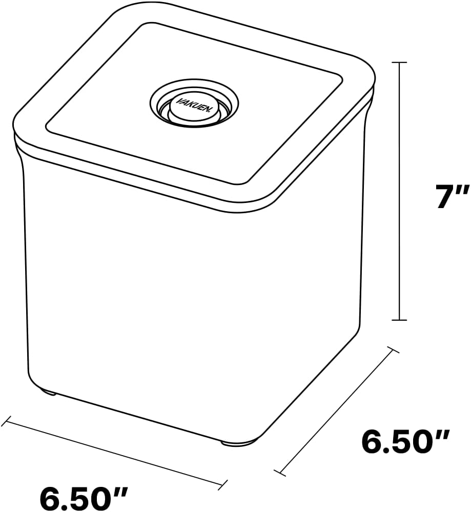 Premium Airtight Food Storage Containers, 3.28qt 1 Piece, Smart One-Click Seal Lid, No Hinges, Patented Double Silicone Lining, 100% Leak Proof, BPA-FREE, Dishwasher, Microwave Safe