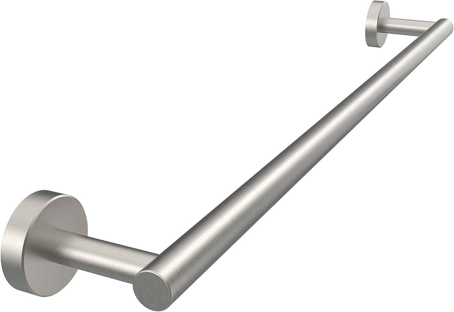 18 Inches Brushed Grey Towel Bar for Bathroom Kitchen Hand Towel Holder Dish Cloths Hanger SUS304 Stainless Steel RUSTPROOF Wall Mount (Brushed Grey 18-inch Center to Center)