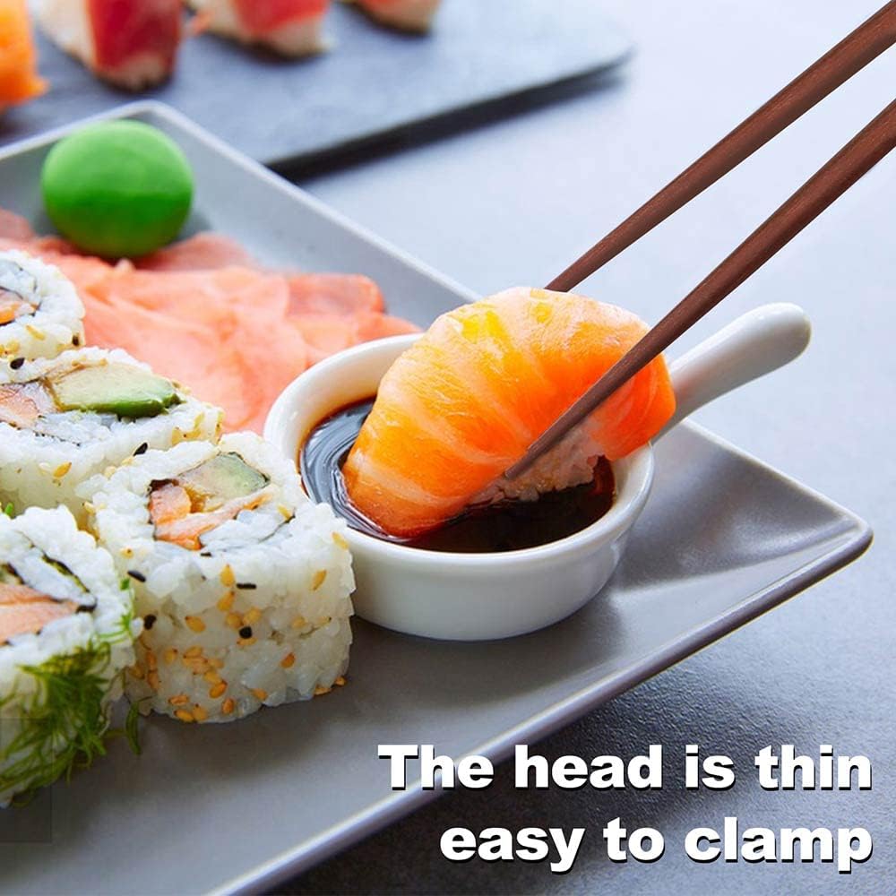 5 Pairs Natural Wooden Chopsticks Reusable Japanese Chopsticks - Lightweight Safe Chop Sticks 8.9 Inch/22.7 cm Gift Set