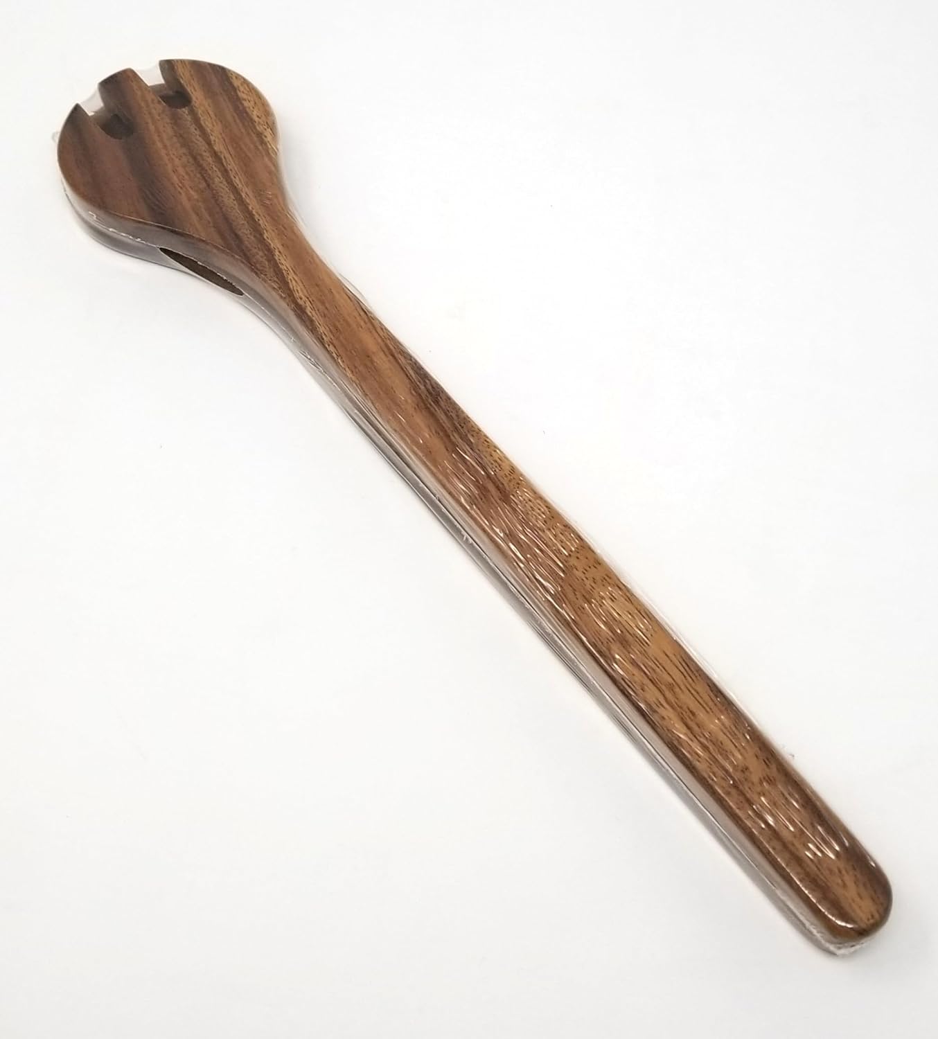 Lipper International Acacia Round Salad Servers, 13" Long, One Pair