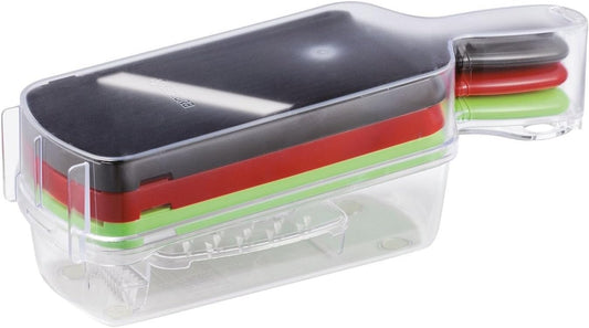 Kyocera Advanced Ceramic Slicer Set with Adjustable Mandoline, Julienne Slicer, and Grater