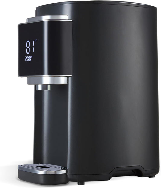 OCTAVO Water Boiler & Warmer 5 Liter, 304 Stainless Steel Water Tank, 700 Watt 6 Adjustable Water Temperature, LCD Touch Control Screen, Child Lock with Water Shortage Indicator