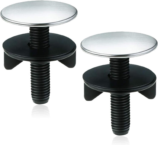2 Pack Kitchen Sink Hole Cover Sink Hole Cover Stainless Steel Hole Plate Stopper Cover Blanking Metal Plug