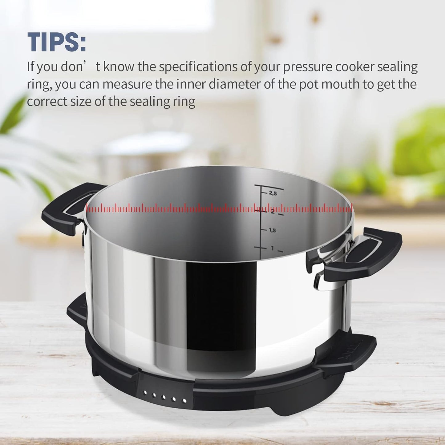 S-9882 Pressure Canner Gasket, Food-Grade Silicone Pressure Cooker Sealing Ring Fits 12/16/22QT Mirro Model M-0512 / M-0522 / M-0312 / M-0406 / M-0416 / M-0526 / M-0622,2 Pack