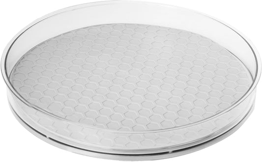 Spectrum Lazy Susan Organizer, Hexa Large 11" - Lazy Susan Turntable for Cabinet, Refrigerator, Pantry, Table, & Shelf - Rotating & Spinning Pantry Organization - Spice Rack Storage for Fridge