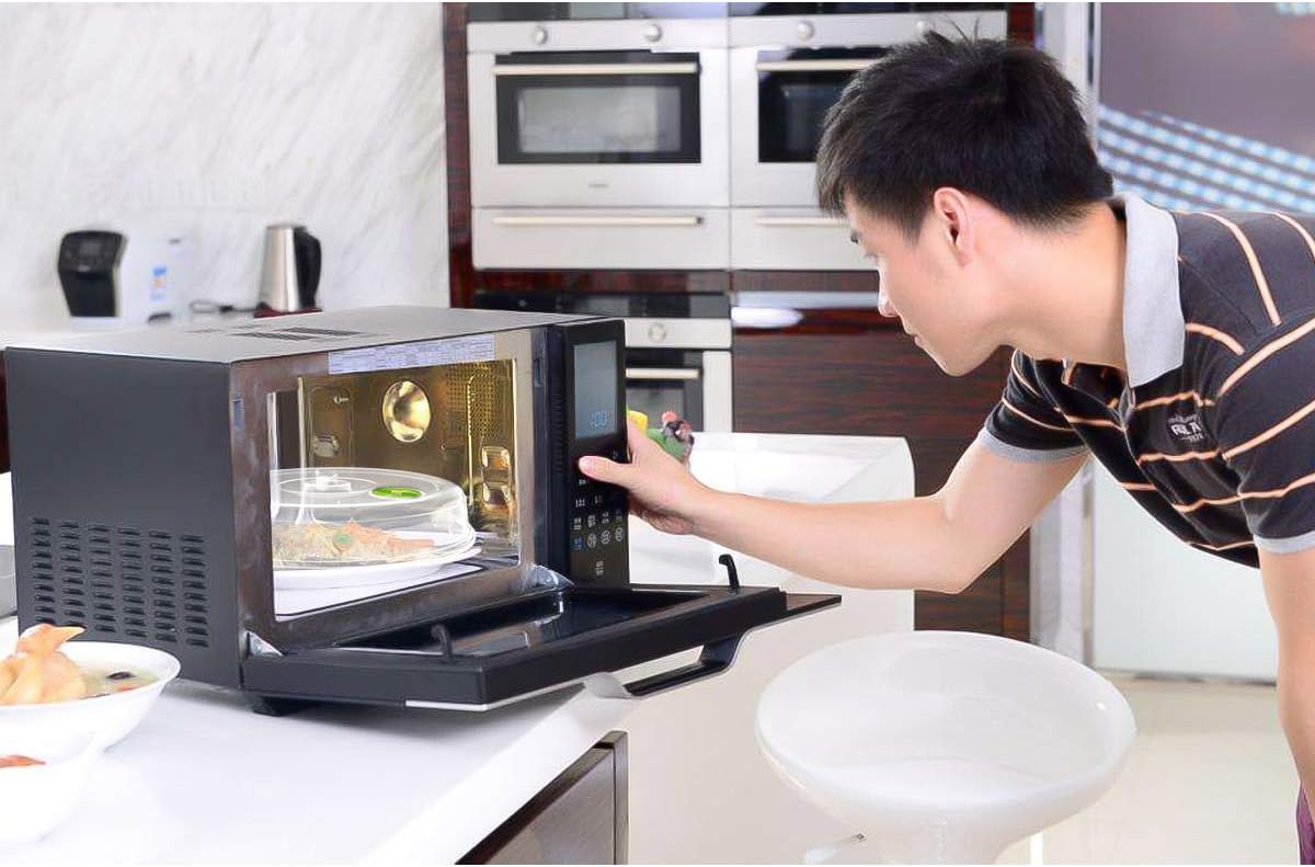 Set of 5 Microwave Plate Covers with Adjustable Steam Vents; Microwave Splatter Covers - Mixed Sizes for Large & Small Food Plates Bowls