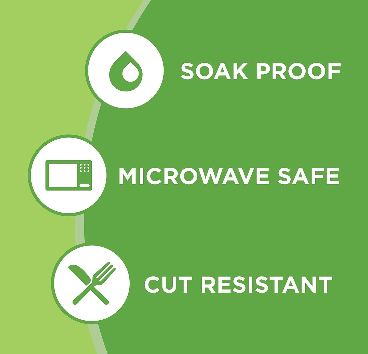 Amazon Basics Everyday Paper Plates, 8.62 Inch, Disposable, 300 Count (Pack of 2)