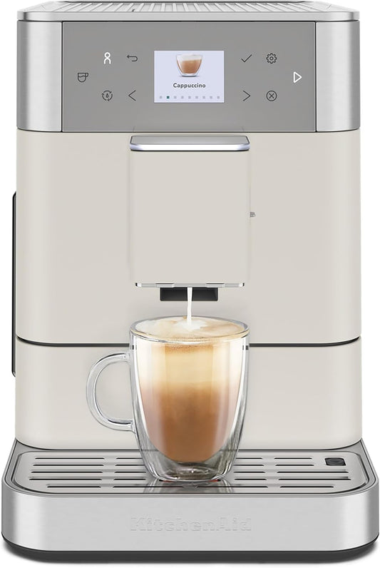 KitchenAid Fully Automatic Espresso Machine KF6, KES8556PL, Porcelain White
