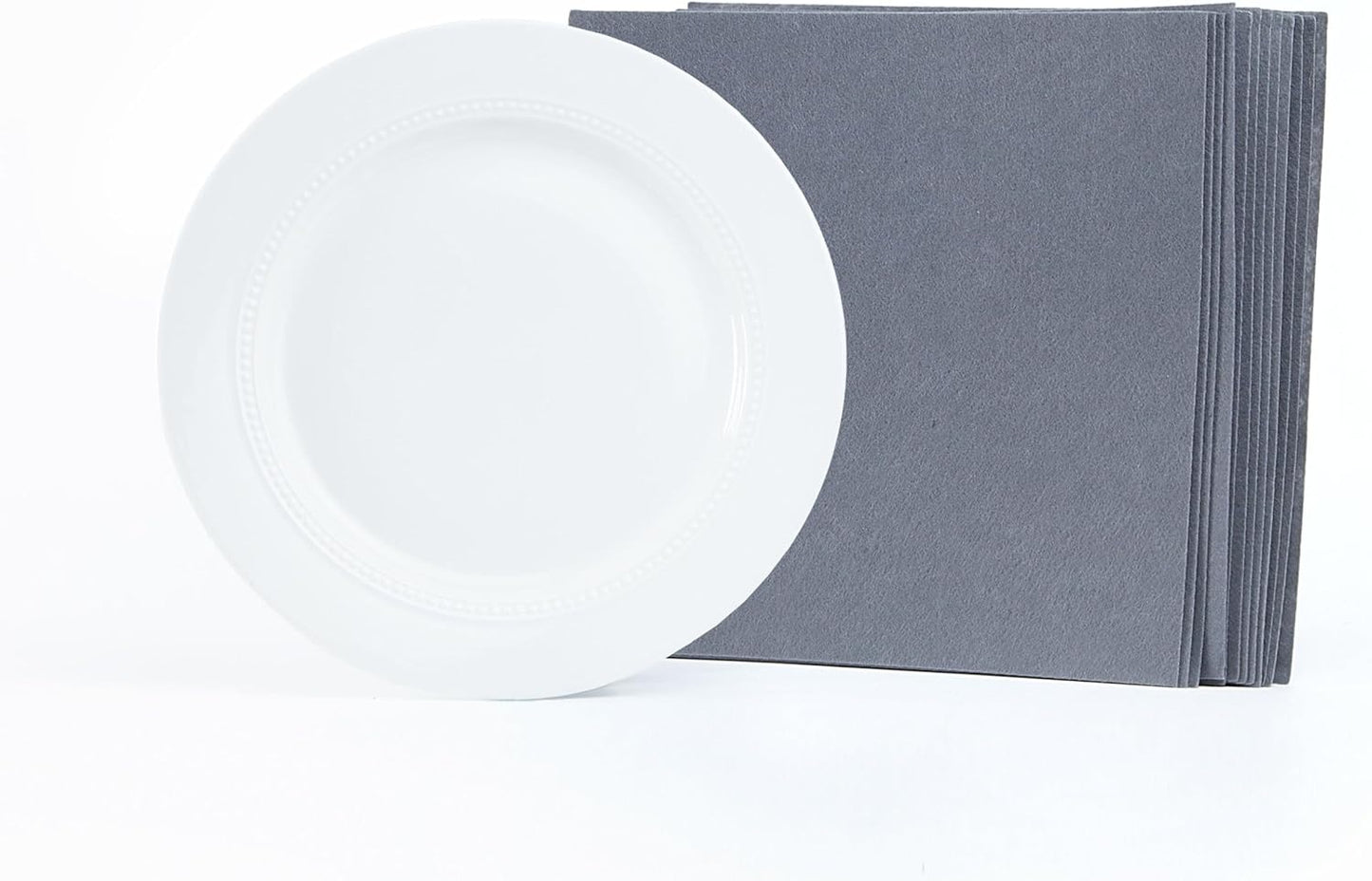 Covermates Keepsakes Felt Dividers for Dish Storage Set, Scratch & Breakage Protection, China Storage, Various