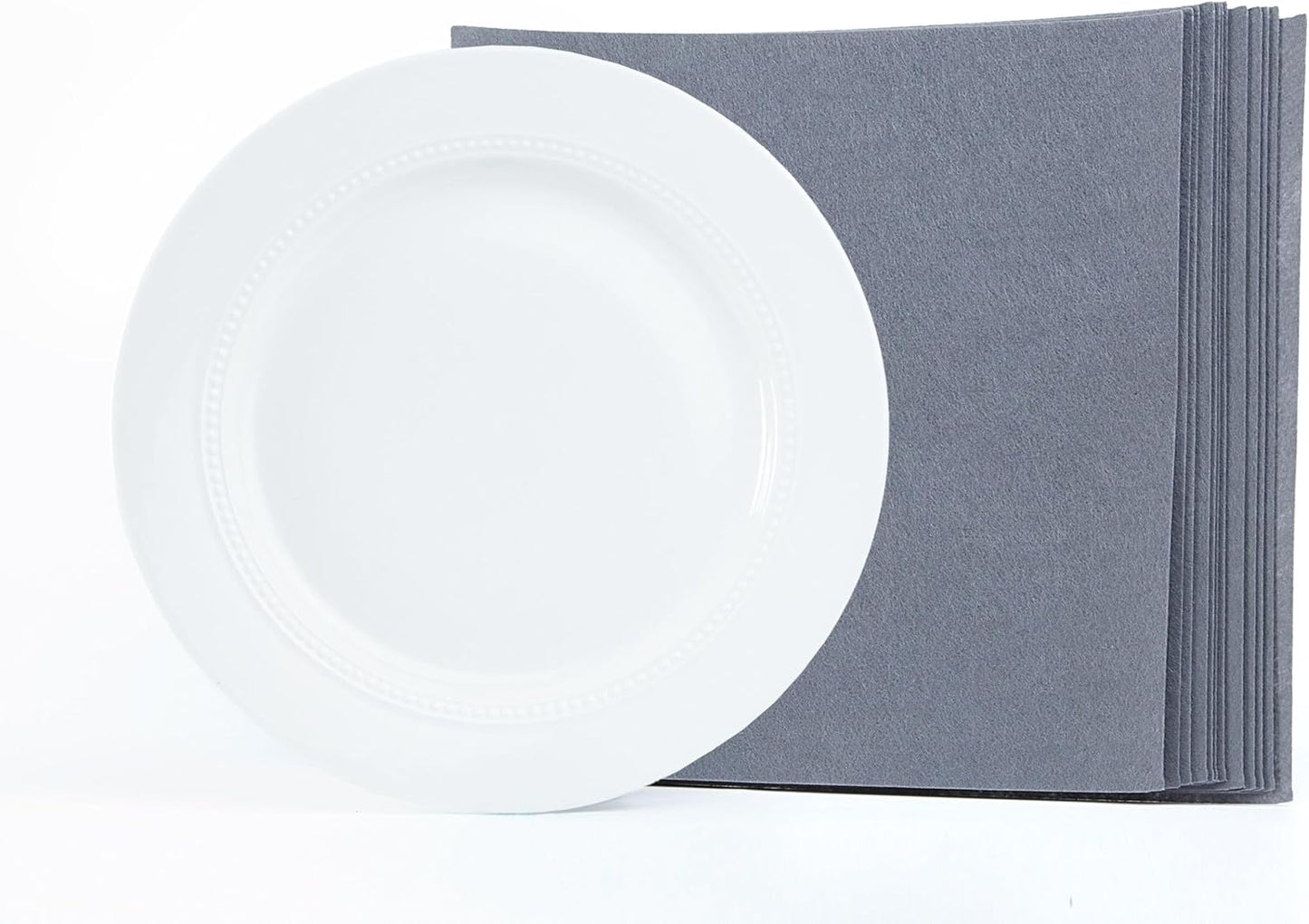 Covermates Keepsakes Felt Dividers for Dish Storage Set, Scratch & Breakage Protection, China Storage, Various