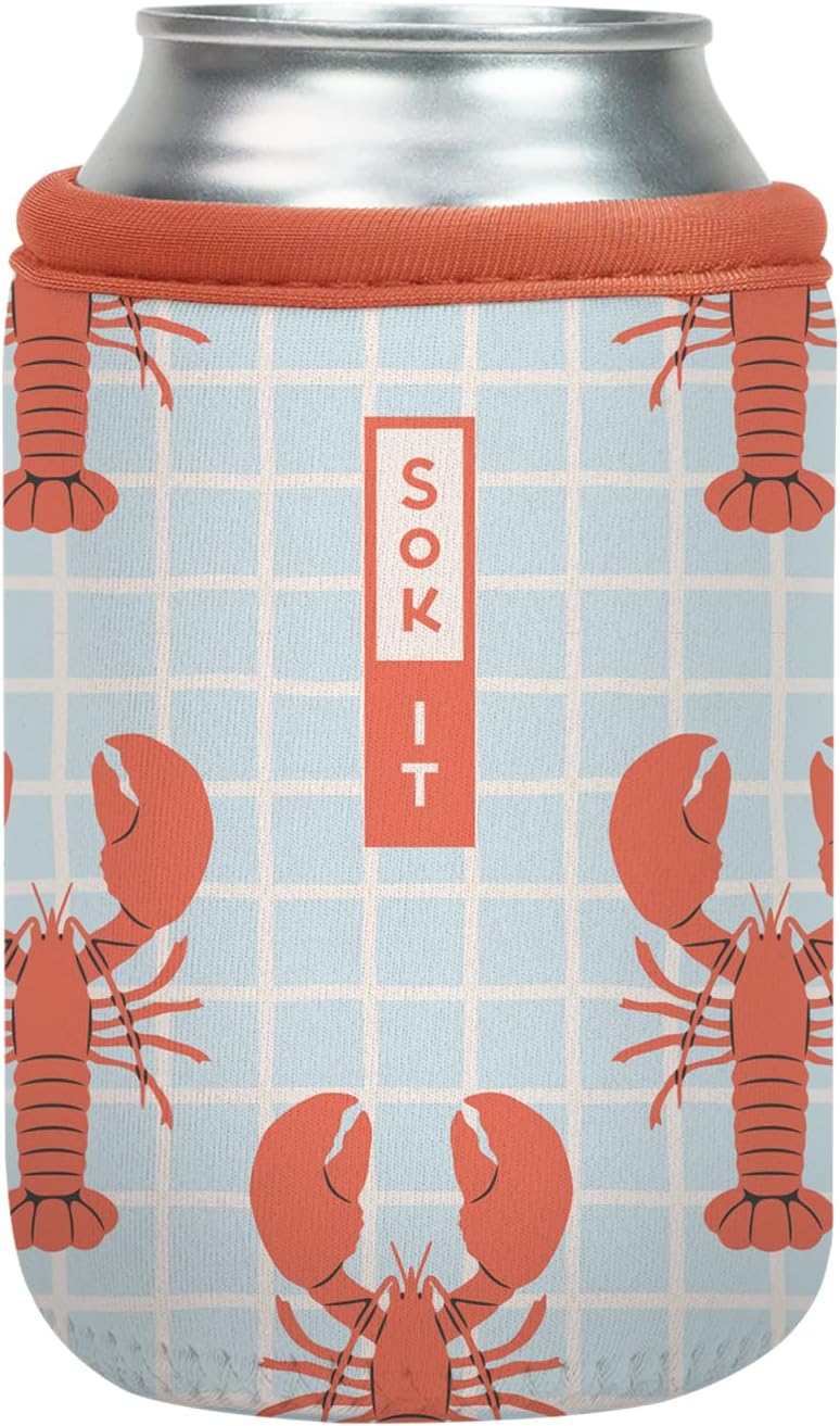 Sok It CanSok Sleeve for Beer & Soda Insulated Neoprene Cover (Claw & Order, 12oz Can Sleeve)