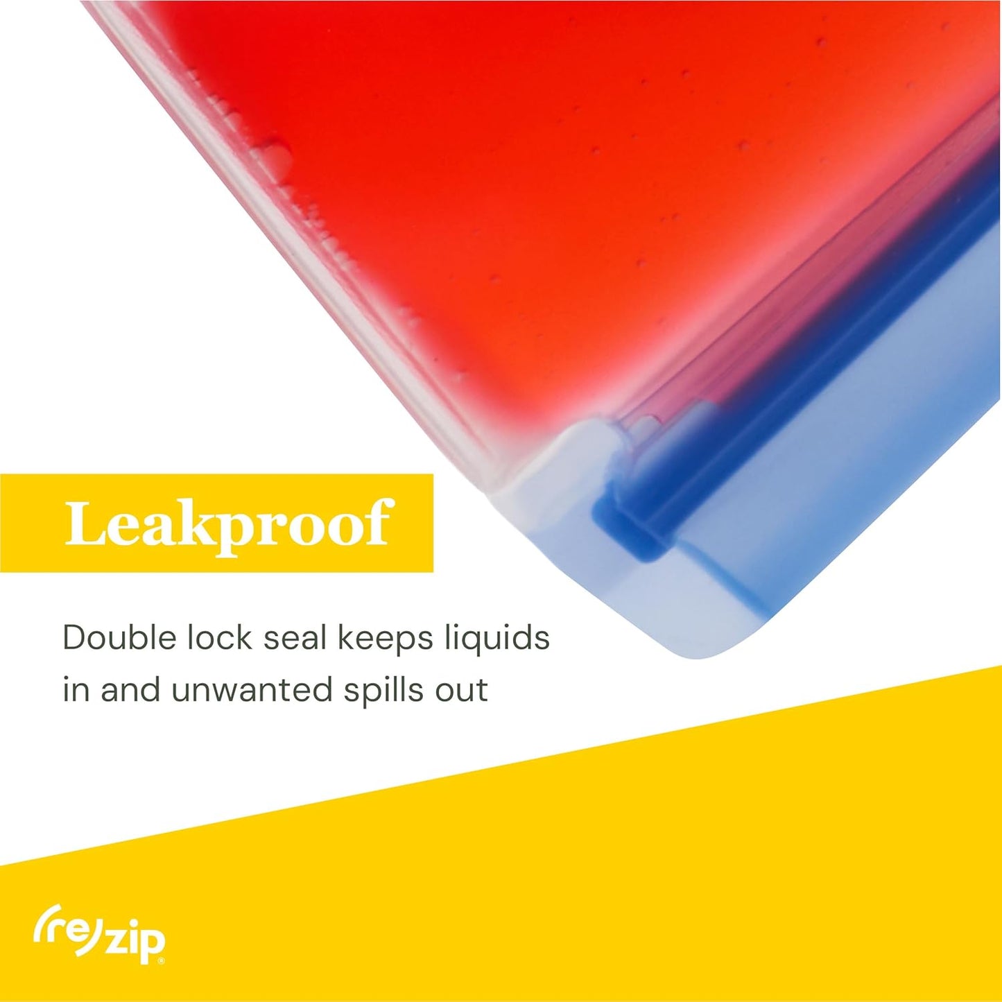 (re) zip 5-pack Reusable Sandwich Lunch Food Storage Bags (28 Fl Oz, 3.5 Cup) | BPA-Free, Food Grade, Leakproof, Freezer Safe, Dishwasher Safe, Travel Friendly | Jewel Tones for Easy Organization