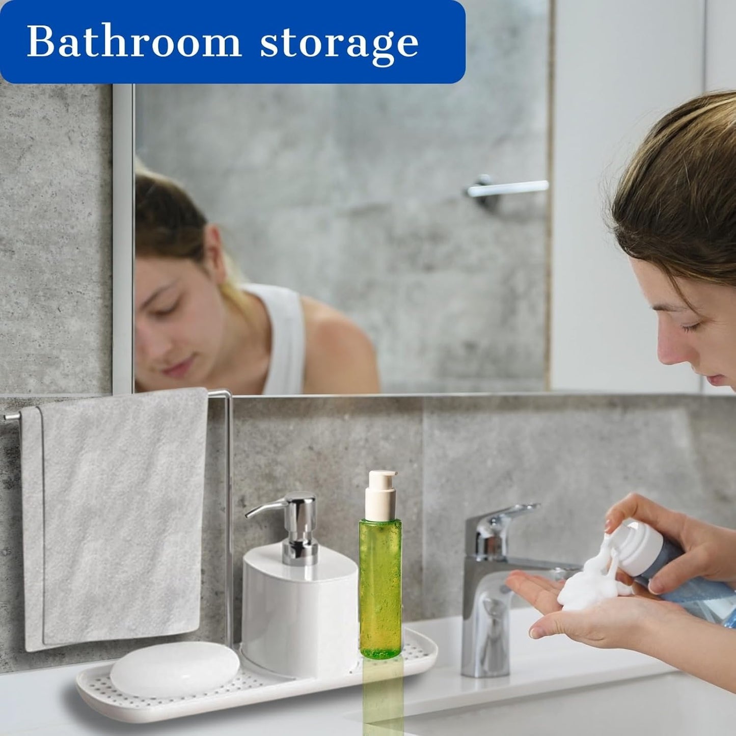 Kitchen Soap Dispenser Set with Sink Caddy-Hand and Dish Soap Dispenser with Sponge,Crevice Cleaning Brush,stailess Steel Scrubber, Sponge and discloth Holder 5-in-1 Organizer Set (Black)