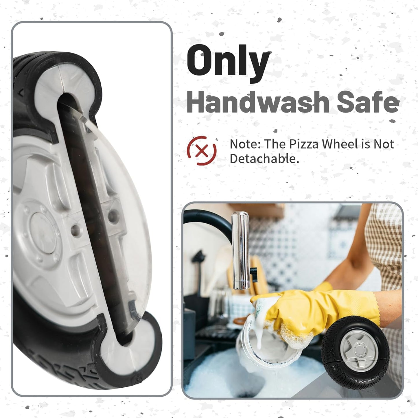 YOBRO Tire Pizza Cutter Wheel By YOBRO- Pizza Cutter, Pizza Slicer Stainless Steel, Funny Kitchen Accessories,gift for Car Lovers,White Elephant Gifts,Stocking Stuffers for Family