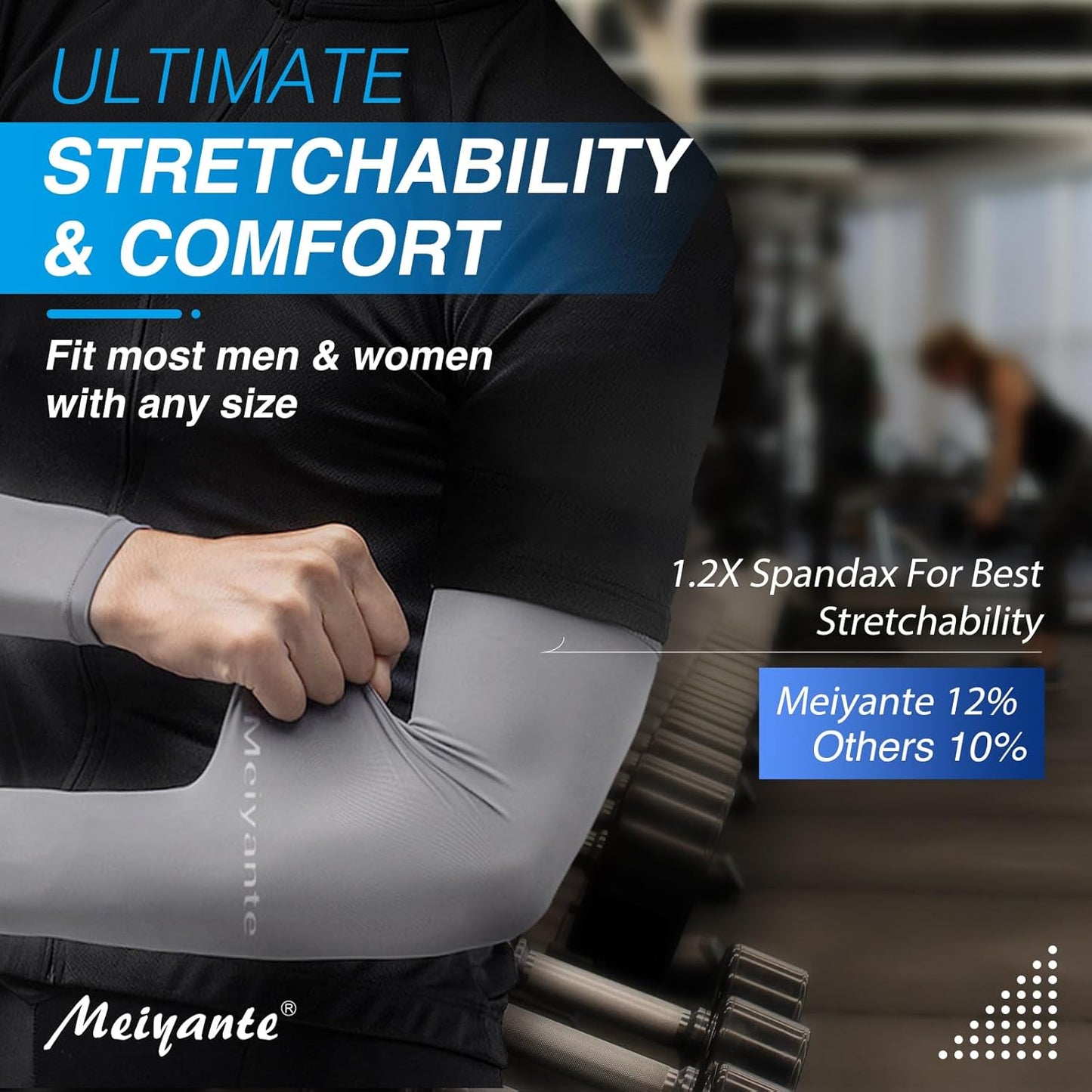 Arm Sleeves for Men Women Work 1 Pair UV Sun Protection UPF Long Sleeves Tattoo Cover Up Sleeves to Cover Arm Sleeves Cooling