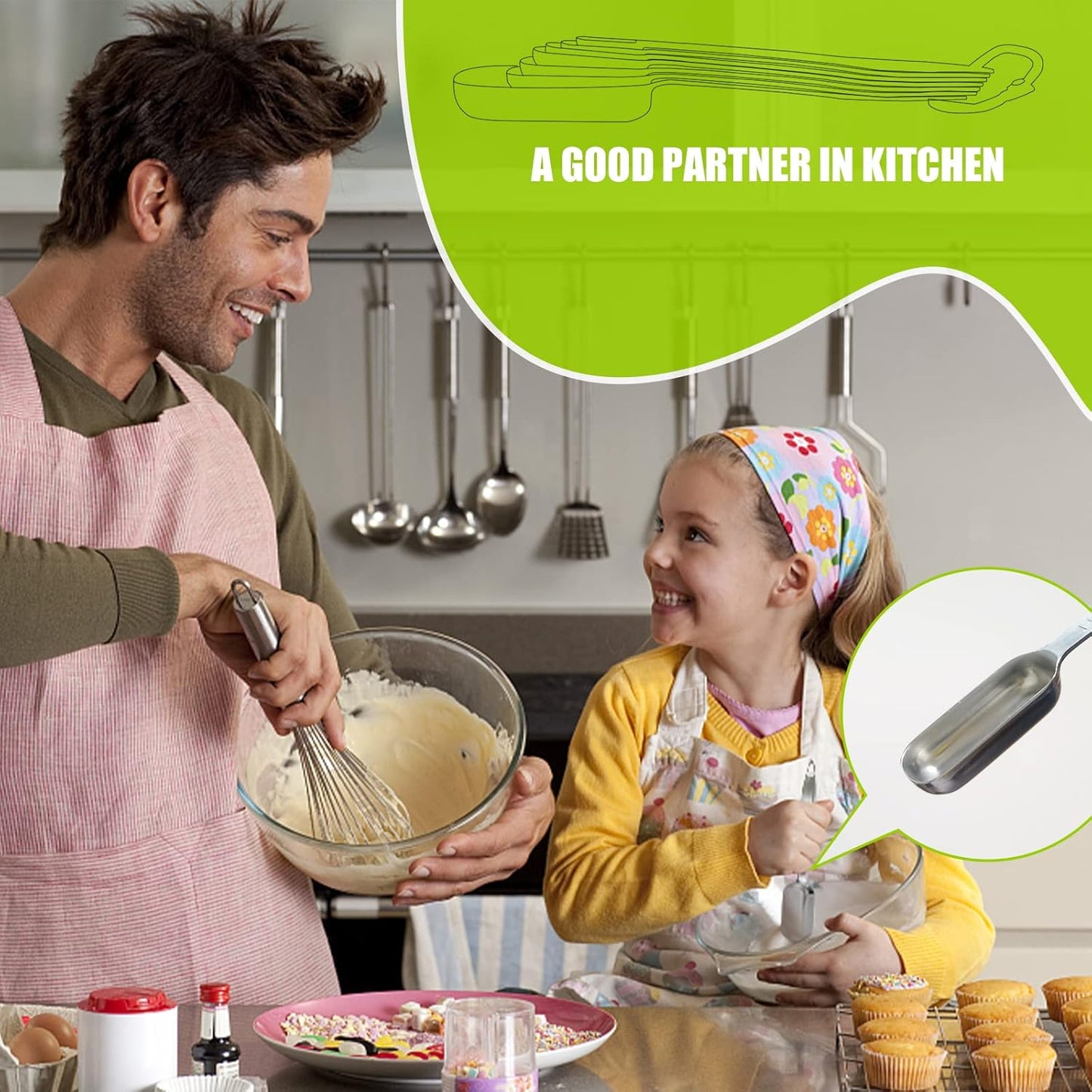 1PCS 1-1/2tbsp (22.5ml) Single Measuring Spoon, Individual Stainless Steel Long Handle Measure Teaspoon Only