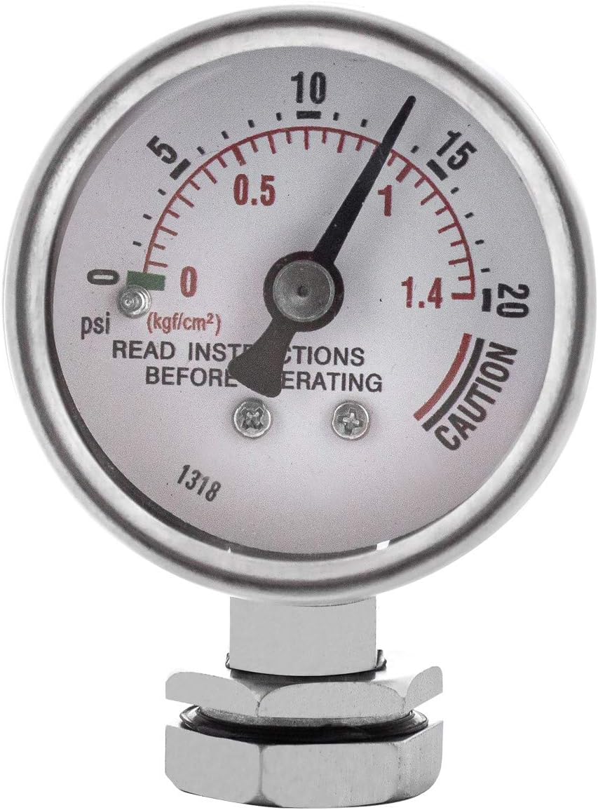 BUFFALO Stainless Steel Pressure Cooker_All Series (Accessory, Pressure Gauge - Fits 37 Quart)