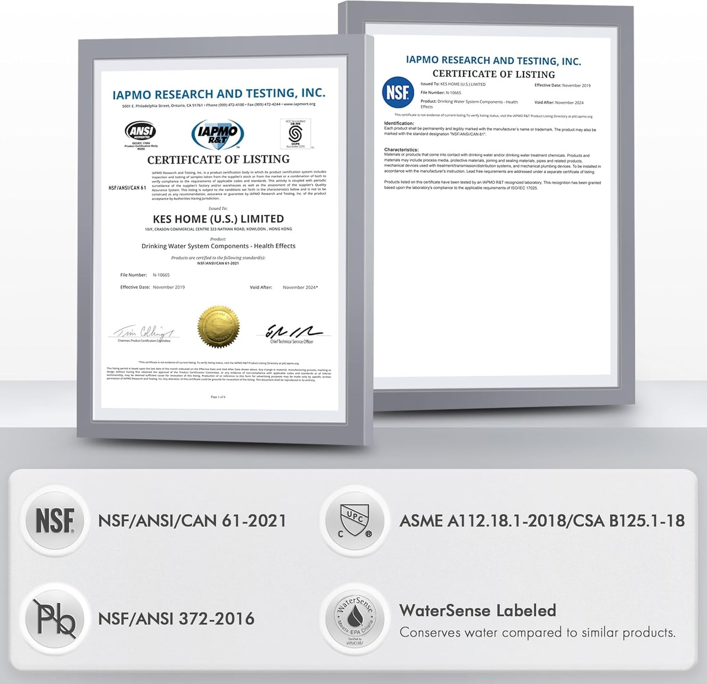 KES Bathroom Faucet Single Handle Modern Bathroom Sink Faucet Single Hole cUPC Certified Stainless Steel Brushed Finish, L3156ALFF12-BS [Fits All States, California Included]