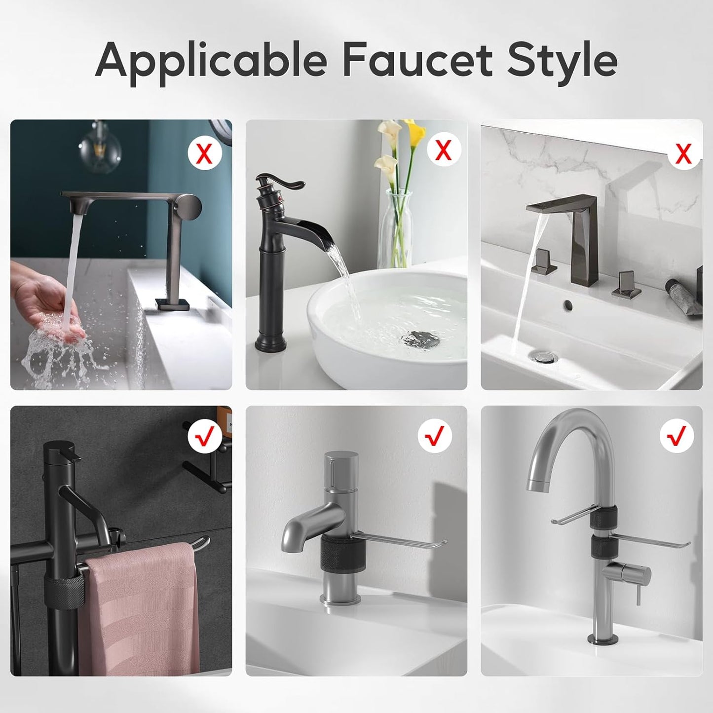 Stylish and Functional Dish Towel Holder - Keep Your Kitchen Rags and Dishcloths Neat and Within Reach with This Sink Dish Cloth Holder and Storage Rack! (2, Silvery)