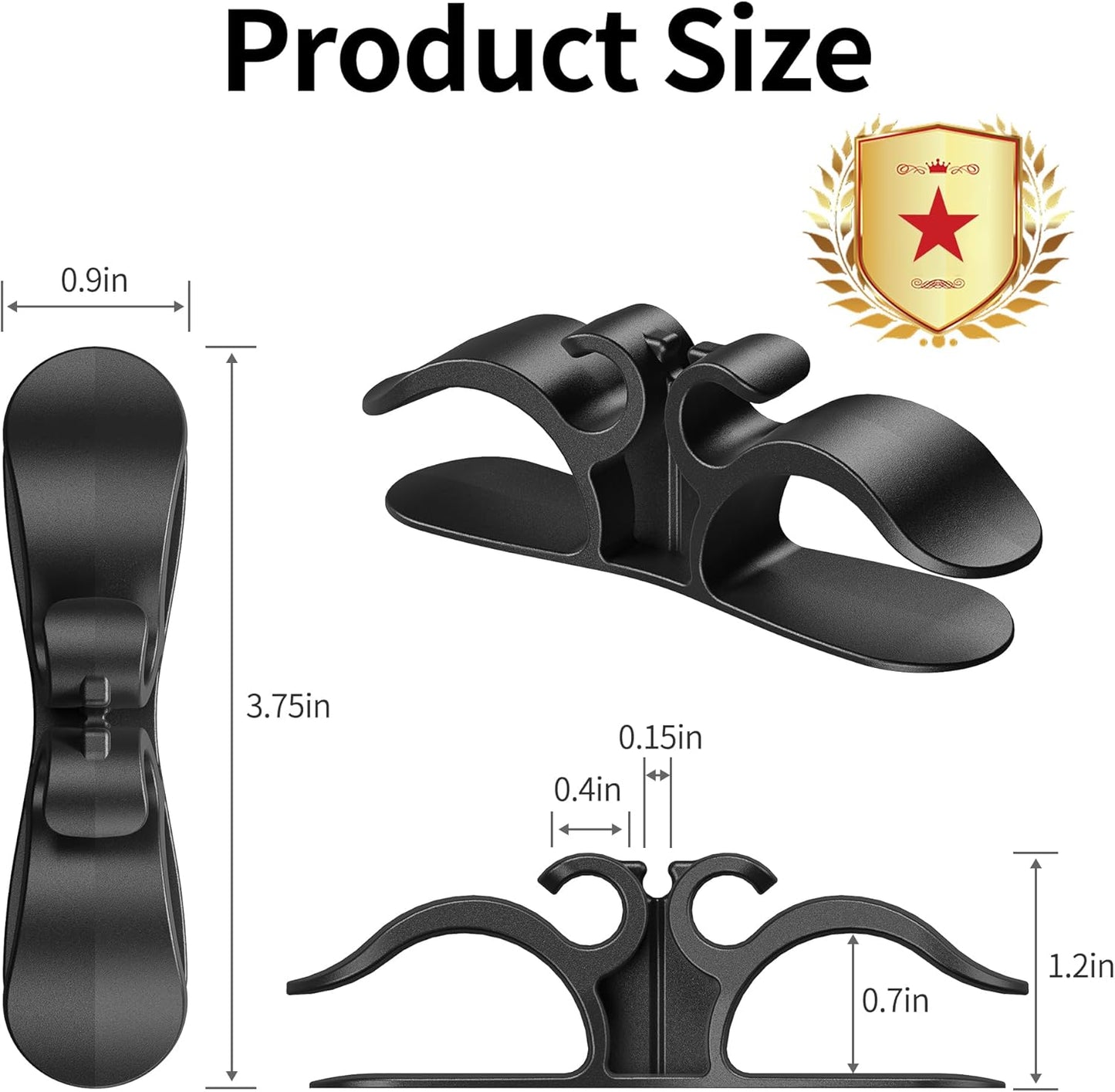 6PCS Upgraded Cord Organizer for Appliances, Kitchen Appliance Cord Organizer Stick On, Appliance Cord Wrappers, Cord Holder, Cord Winder for Air Fryer, Blender, Coffee Maker, Pressure Cooker, Toaster