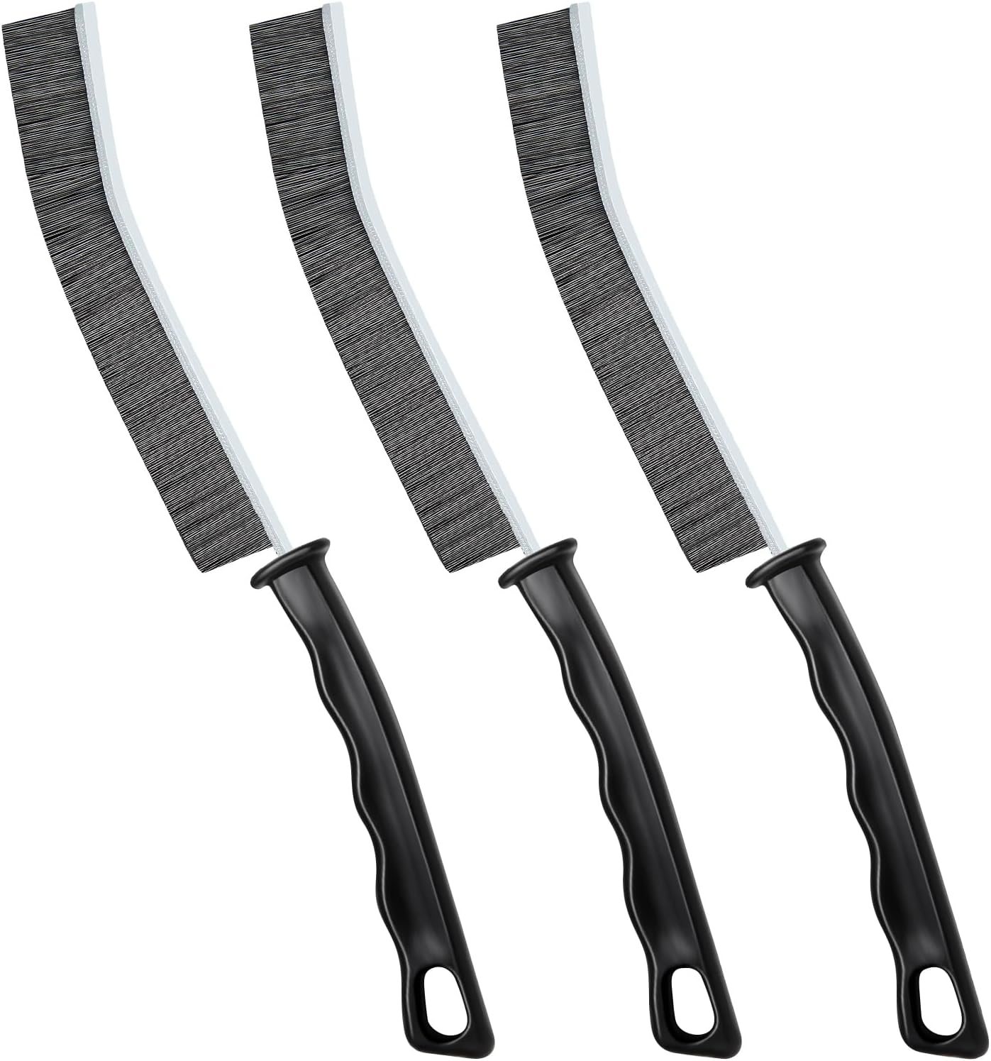 Crevice Cleaning Brush, Multifunctional Hard-Bristled Gap Scrub Brush, 2025 New Multifunctional Gap Cleaning Brush Tool, Dead Corners Brushes for Bathroom Kitchen Tiles Window Door Slots, 3pcs