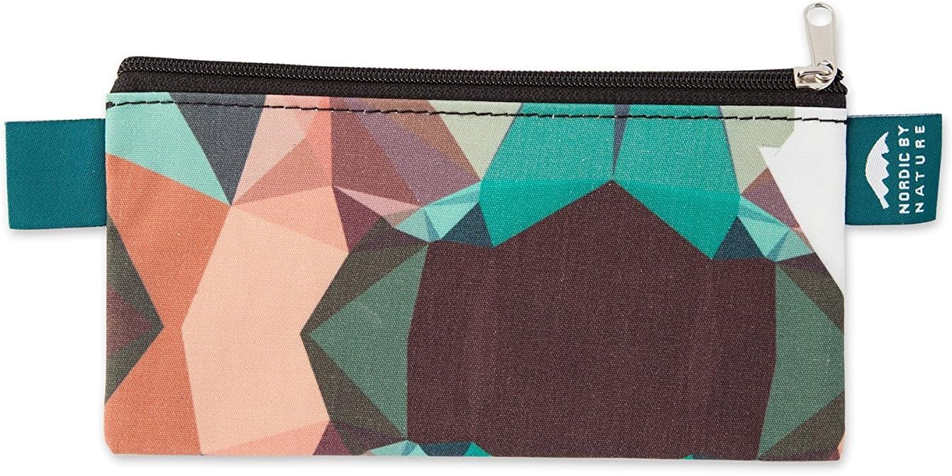 Nordic By Nature 4 Pack - Reusable Sandwich Bags Dishwasher Safe BPA Free - Durable Washable Quick Dry Cloth Baggies -Reusable Snack Bag School Lunches - Easy Open Zipper - (Mosaic Camo)