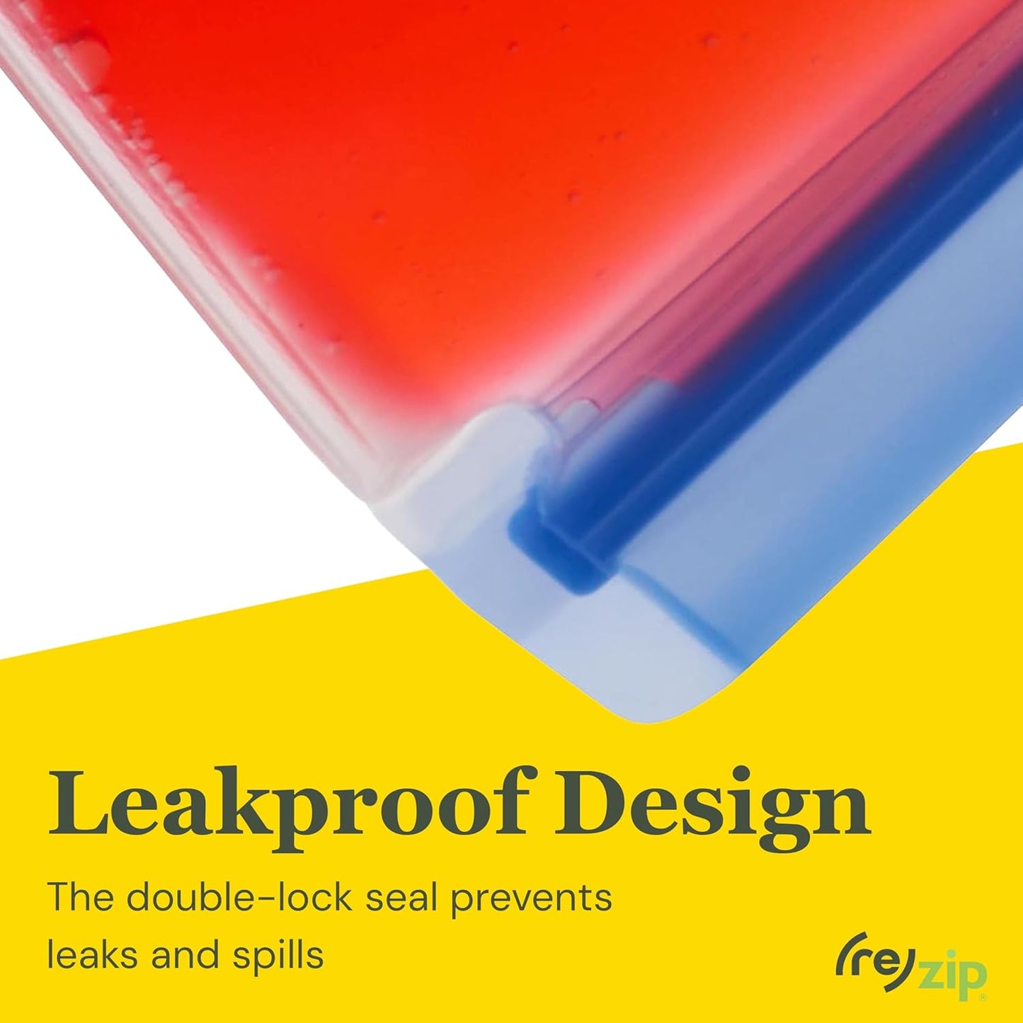 (re) zip 4 Gallon & 4 Half-Gallon Bags for Maximum Freshness | 8-Pack Food Storage Bag Kit | BPA-Free, Leakproof, Airtight, and Freezer-Safe PEVA | Ideal for Marinating and BBQ Prep