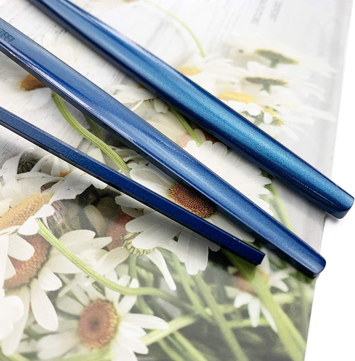 JASHII Blue Gold Silverware Set, 20-Piece Stainless Steel Satin Finish Flatware, Kitchen Utensils, Mirror Polished Tableware Cutlery for Home and Restaurant, Dishwasher Safe