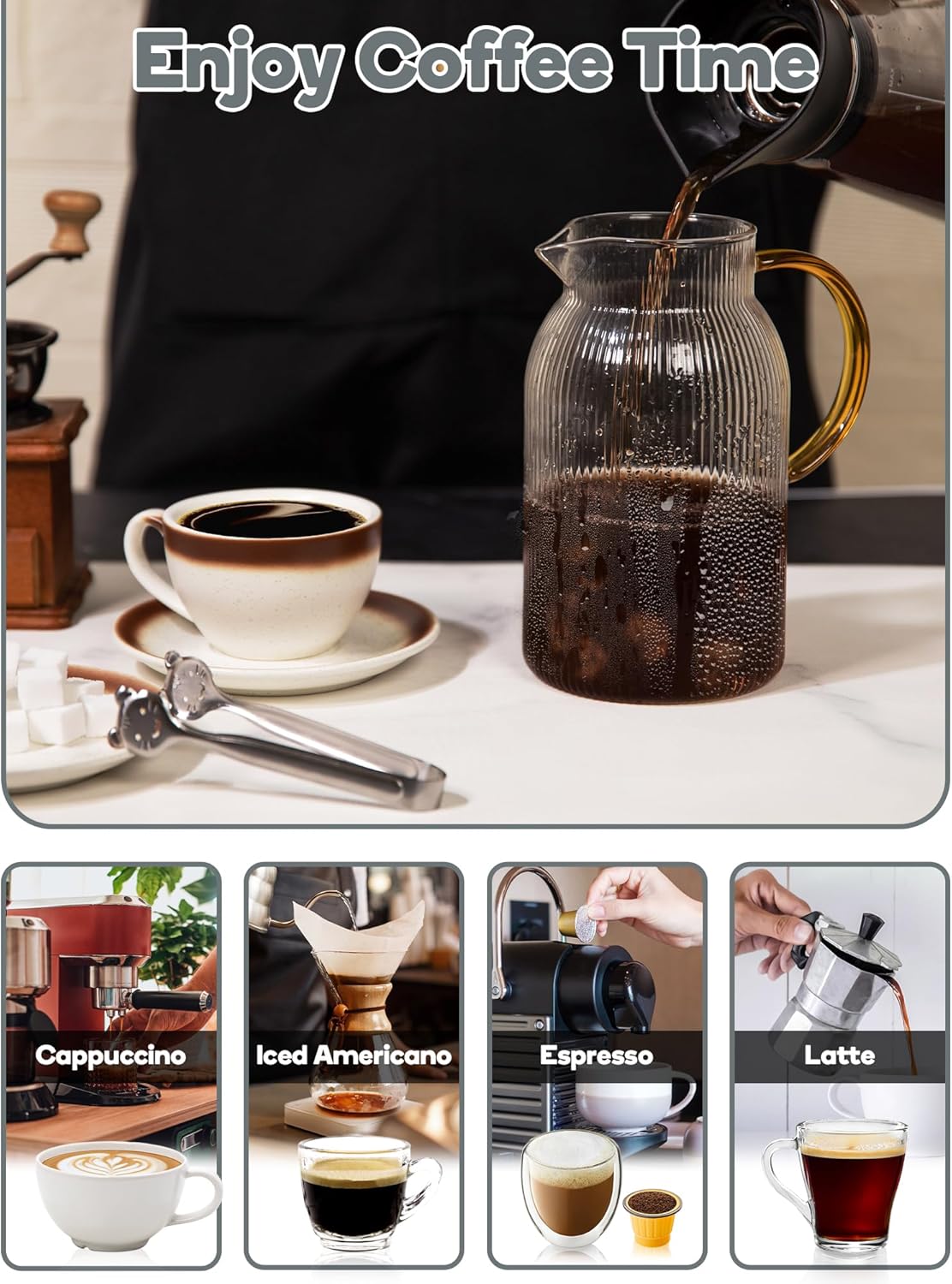 SUEH DESIGN Coffee Mat, Absorbent Dish Drying Mat 19.6 x 11.8 in Quick Dry Coffee Mat Large Drying Mats for Kitchen Counter Coffee Bar, Marble White