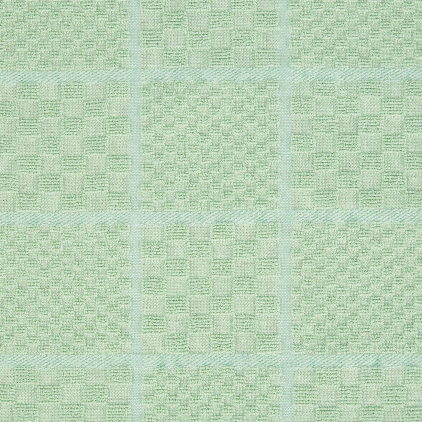 KITCHENAID Quilted Cotton Terry Cloth Oven Mitt, Pot Holder, Kitchen Towel 4-Pack Set, Heat Resistant, Silicone Grip, 16"x26", 7"x13" & 7"x10", Pistachio