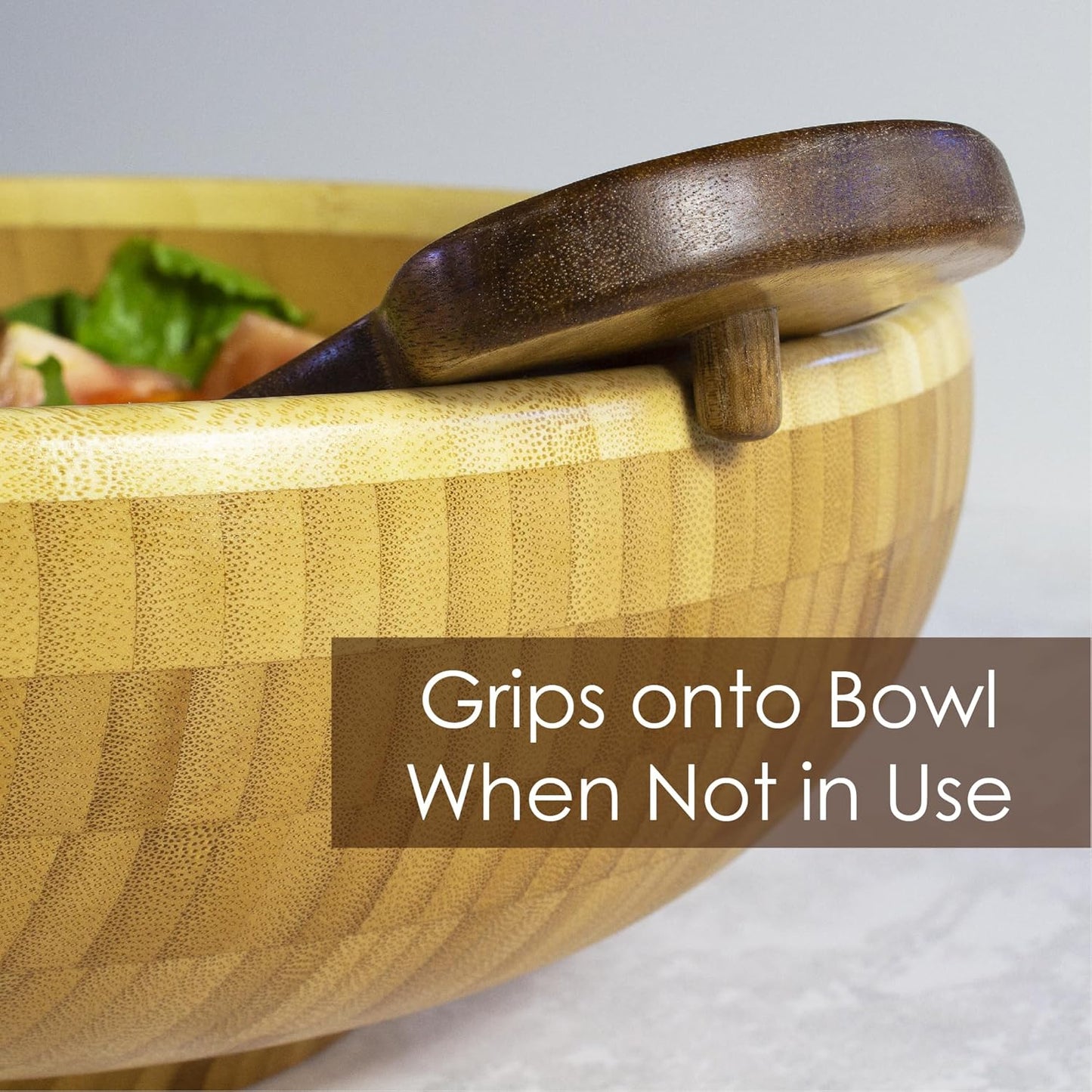 Salad Hands – Acacia Wood Salad Serving Utensils for Tossing & Serving