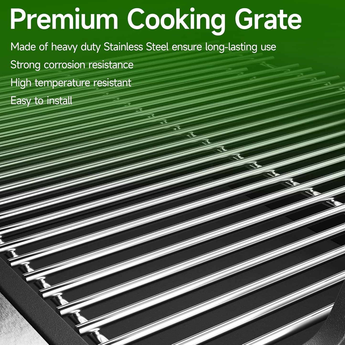 17" Grill Grates for Charbroil Infrared 3 Burner 463242515 463242516 466242515 466242516 G466-0025-W1A 463243016 463246018 463346017 463355220, Stainless Steel Charbroil Grill Replacement Parts