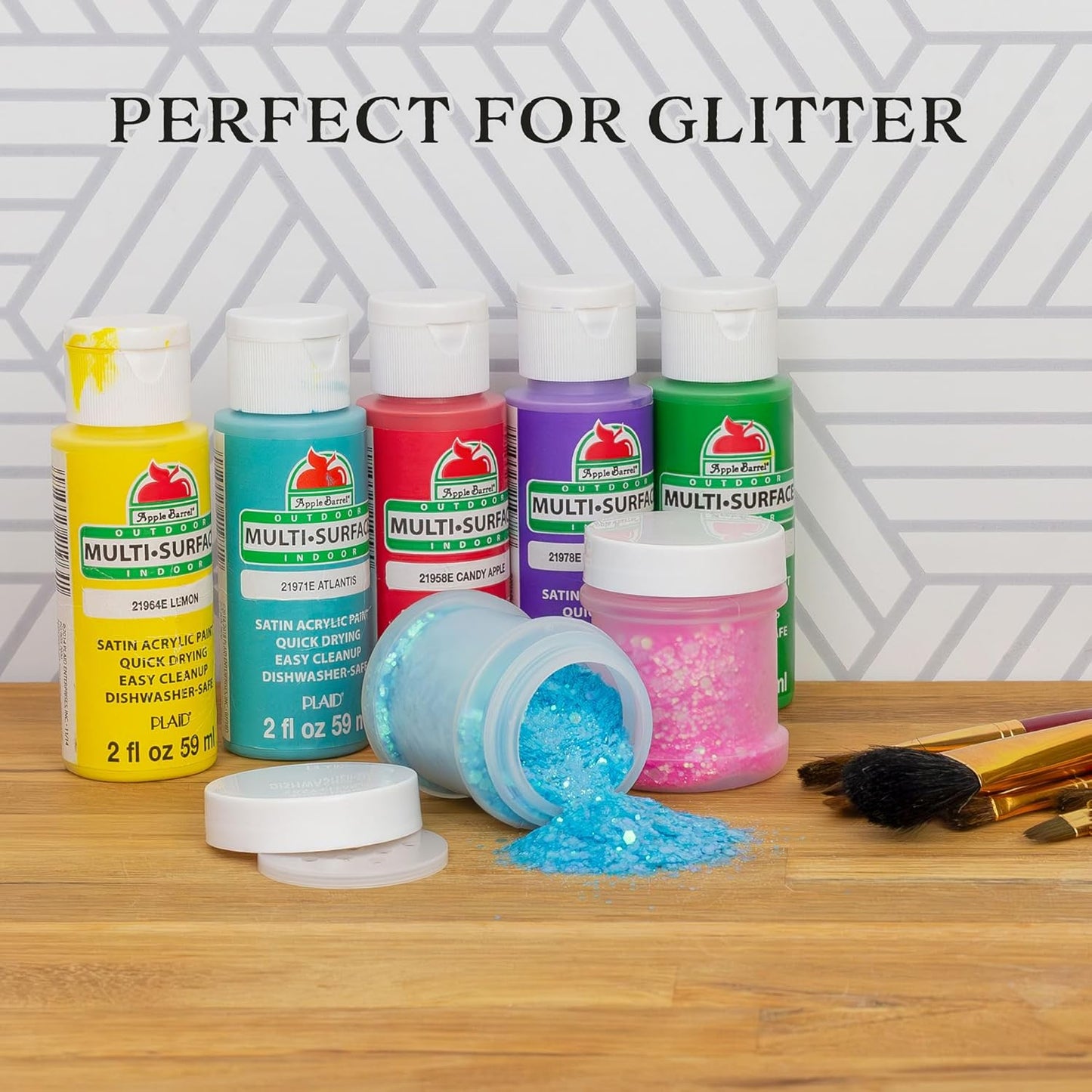 Cornucopia Brands Mini Plastic Spice Jars w/Sifters (12-Pack, White); 2 Tablespoon Capacity (1 Fluid Ounce) Spice Bottles for Travel, Glitter, Gifts, Favors