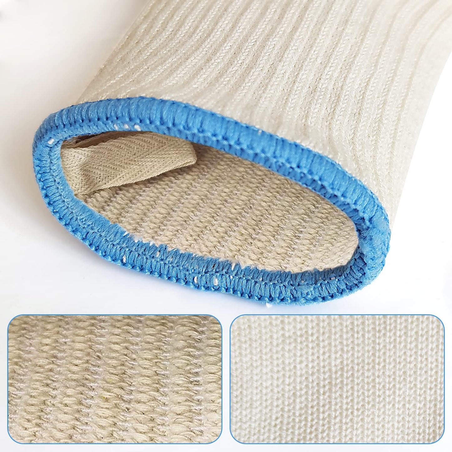 DEYAN Heat Resistant Oven Gloves 932°F | Silicone Non-Slip Mitts with Fingers | Flexible for Baking, BBQ, Grilling | Machine Washable (White, 1 Pair)